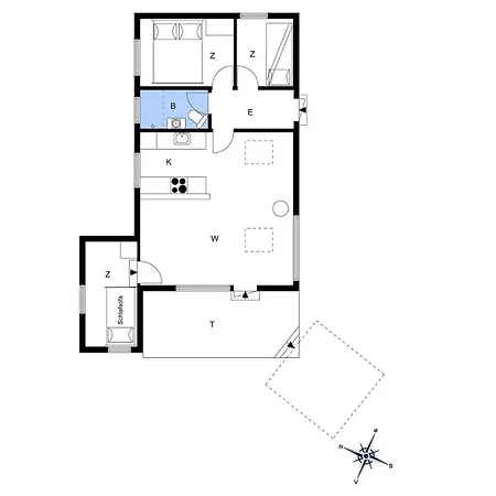 Sl203-slagelse-strandvaenget-46 Hébergement de vacances